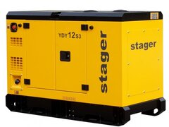 Stager YDY12S3 Generator insonorizat 12kVA, 16A, 1500rpm, trifazat, diesel